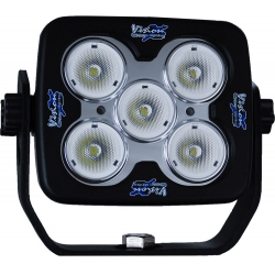 4" SQUARE SOLSTICE PRIME BLACK FIVE 10-WATT LED 40 DEGREE WIDE BEAM